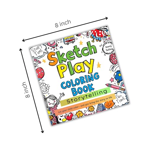 Sketchplay Coloring Book Story Telling JoyMakers Studio: Amazon.in: Books - Image 4