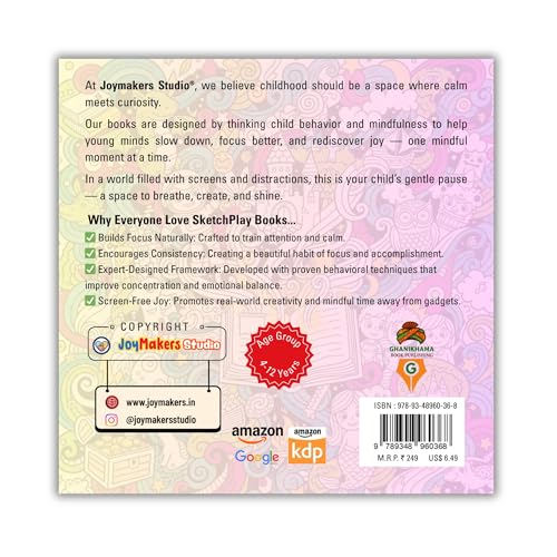 Sketchplay Coloring Book Story Telling JoyMakers Studio: Amazon.in: Books - Image 3